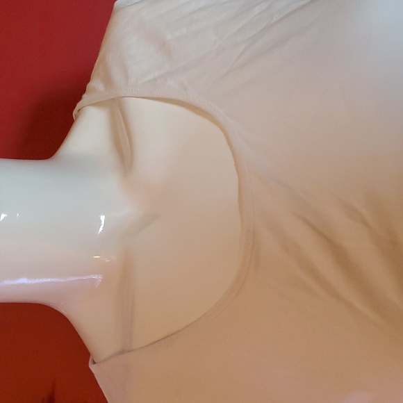 Versace Intensive White T shirt Stretchy Luxurious Layering Size 48 - Picture 3 of 11